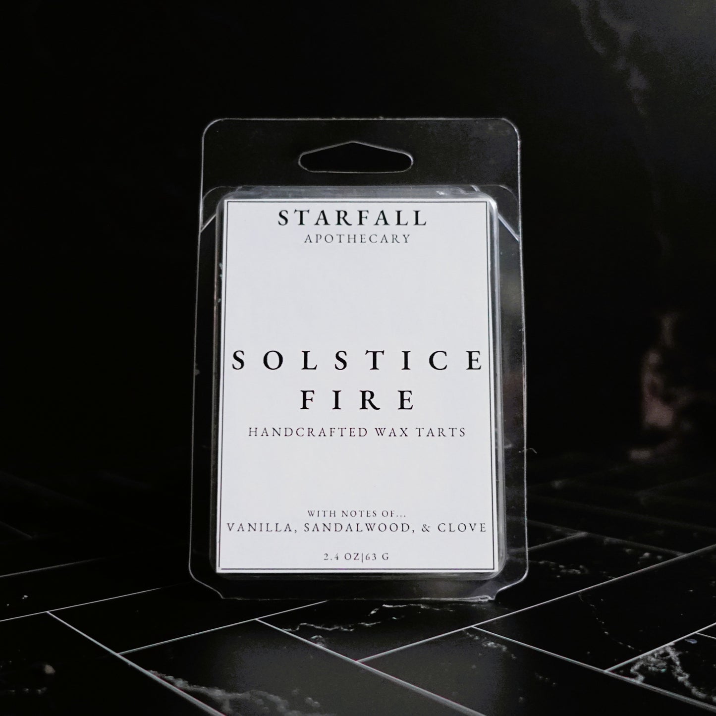 Solstice Fire Handcrafted Wax Tarts