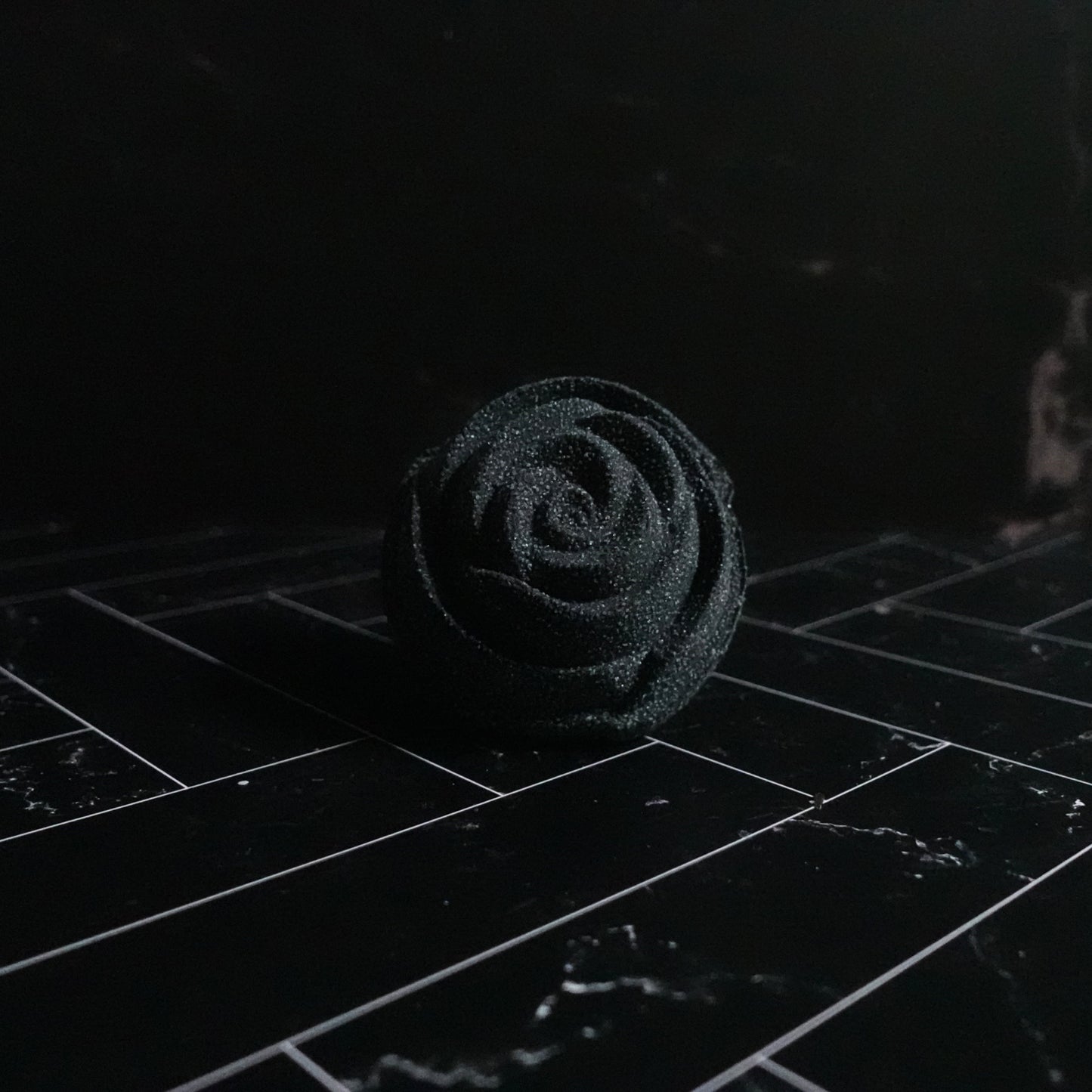 Black Rose Handcrafted Bath Bomb